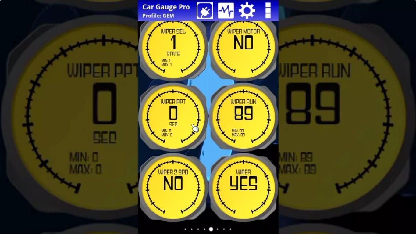 Car gauge pro - программа для диагностики Ford