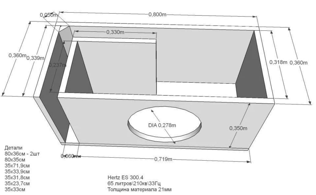 35 литров объем. Короб для сабвуфера 12 дюймов чертёж Machete 12 d2. Чертеж короба под 15 дюймовый сабвуфер. Edge edp122spl-e6 короб чертеж. Короб под саб объем 30 литров чертеж.