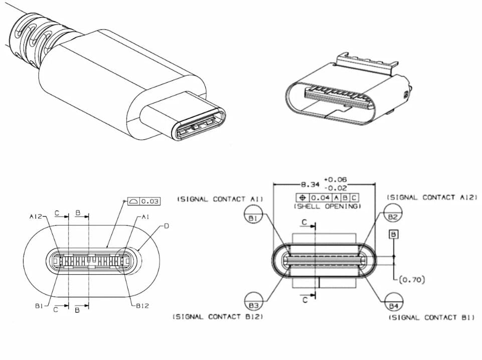 Usb type c распиновка кабеля - Электротехника и электроника