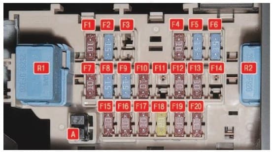 Распиновка предохранителей ниссан атлас