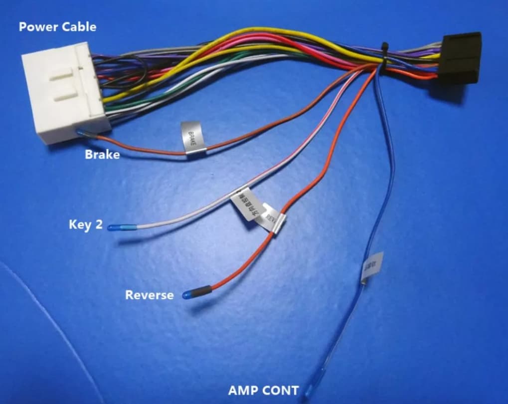 Провод AMP-C на фишке магнитолы