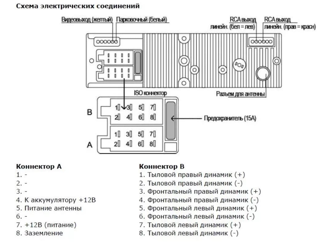 4019b магнитола инструкция на русском